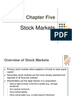 Chapter 5 Stock Markets