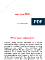 Interview Skills