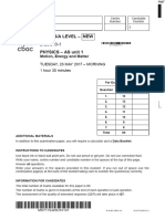 June 2017 QP - Unit 1 WJEC Physics A-Level