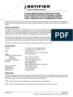 Installation and Maintenance Instructions For Model Sdx-551/Sdx-551Th Plug-In Intelligent Photoelectronic Sensor With Communications