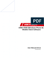 UD.6L0202D1625A01 - User Manual of IVMS-4500 (Windows Phone 8) Mobile Client Software V2.2 - 20140816