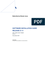 3HE17903AAAA01 - V1 - SR Linux R21.11 Software Installation