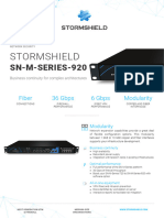 SNS EN SN M Series 920 Datasheet