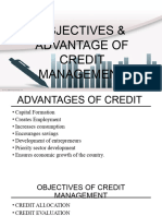 Objectives of Credit Management (Four)