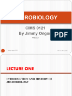 MICROBIOLOGY Lecture Notes