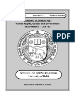 (Ge) Political Science Human Right Part-1 Eng.