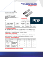 SFP 1.25G Bidi TX15501490NM 80KM LC