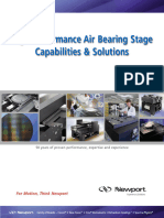 产品报告 - High Performance Air Bearing Stage capabilities and solutions