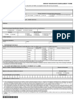 Sagicor Group Insurance Enrolment Form - Fillable