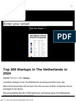 Top 300 Startups in The Netherlands in 2024