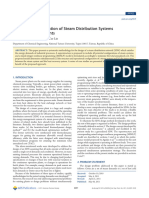 Design and Optimization of Steam Distribution Systems For Steam Power Plants