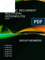 Chronic - Recurrent - Multifocal - Osteomylitis Group 1