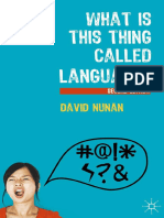 What Is This Thing Called Language 2nd Edition