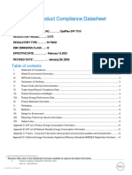 Dell Optiplex SFF 7010 d17s d17s003 Dell Regulatory and Environmental Datasheet En-Us