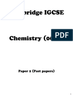 Chemistry 0620 CIE PAPER 2 (2016-2023) - Pagenumber