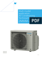 Daikin 2MXM-A - Rozšírené Technické Detaily (EN)