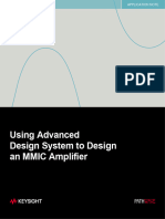 Designing An Advanced MMIC Amplifier