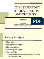 Active Directory Authentication and Security: Part Four