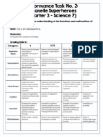 Performance Task No. 2 - Organelle Superheroes