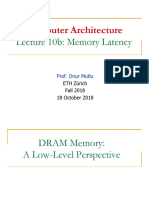 Onur Comparch Fall2018 Lecture10b Memorylatency Afterlecture