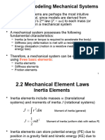 Note 3 Modeling Mechanical Systems