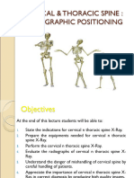 Cervical and Thoracic Spine Radiographic Positioning