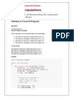 APC Class 12 String Manipulations Solved