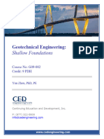 G09-002 - Geotechnical Engineering - Shallow Foundations - US