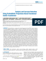 Arabic Sentiment Analysis and Sarcasm Detection Using Probabilistic Projections-Based Variational Switch Transformer