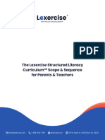 Lexercise Scope & Sequence