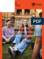 Usyd Undergraduate Guide