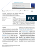 Energy Control and Size Optimization of A Hybrid System - 2020 - Sustainable Ci