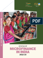 Status of Microfinance in India 2022 23