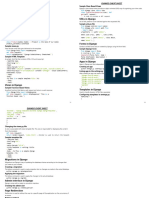 Django Cheatsheet