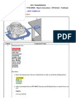 TRANSMISSION Automatic Transmission - VT40 (MRG) - Repair Instructions - Off Vehicle - Trailblazer