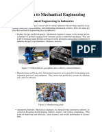 Module - 1 - Introduction To Mechanical Engineering - Lecture - Notes