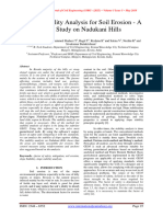 Slope Stability Analysis For Soil Erosion