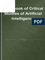 Simon Lindgren (Editor) - Handbook of Critical Studies of Artificial Intelligence-Edward Elgar Publishing (2023)