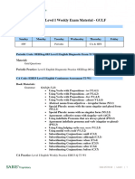 2122 Level I English Exam Related Materials T3 Wk1 - GULF