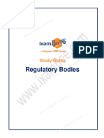 Financial System - Regulatory Bodies