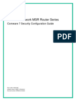 Troubleshooting MSR Series Comware 7