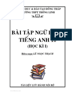 Bài Tập Ngữ Pháp Tiếng Anh Học Kỳ 1 - Lê Ngọc Thạch - 35 Trang