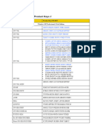 Windows XP Pro Product Keys