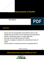 Social Determinants of Health