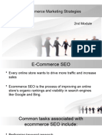 2nd Module E-Commerce Marketing Strategies