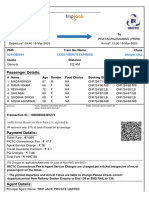 Passenger Details:: Electronic Reservation Slip (ERS)