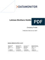 Lehman Brothers Holdings Inc.