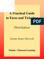 A Practical Guide To Fares and Ticketing