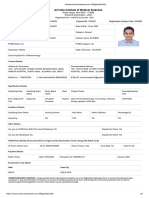 Aiims Final Registration Form