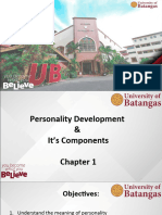 PDE Chapter 1 Personality Development It S Components (2) 2